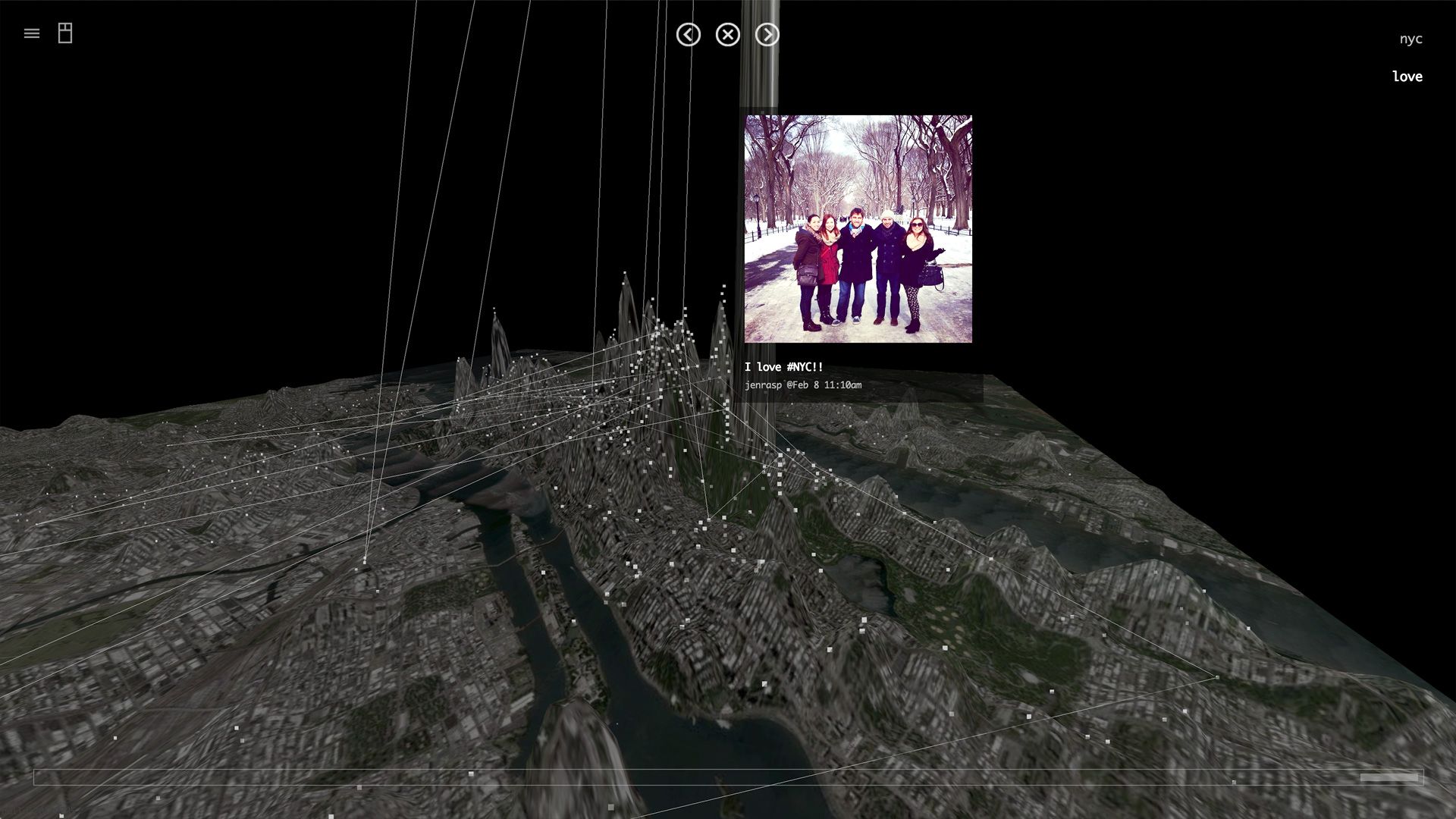 Invisible Cities: Data Visualization 1