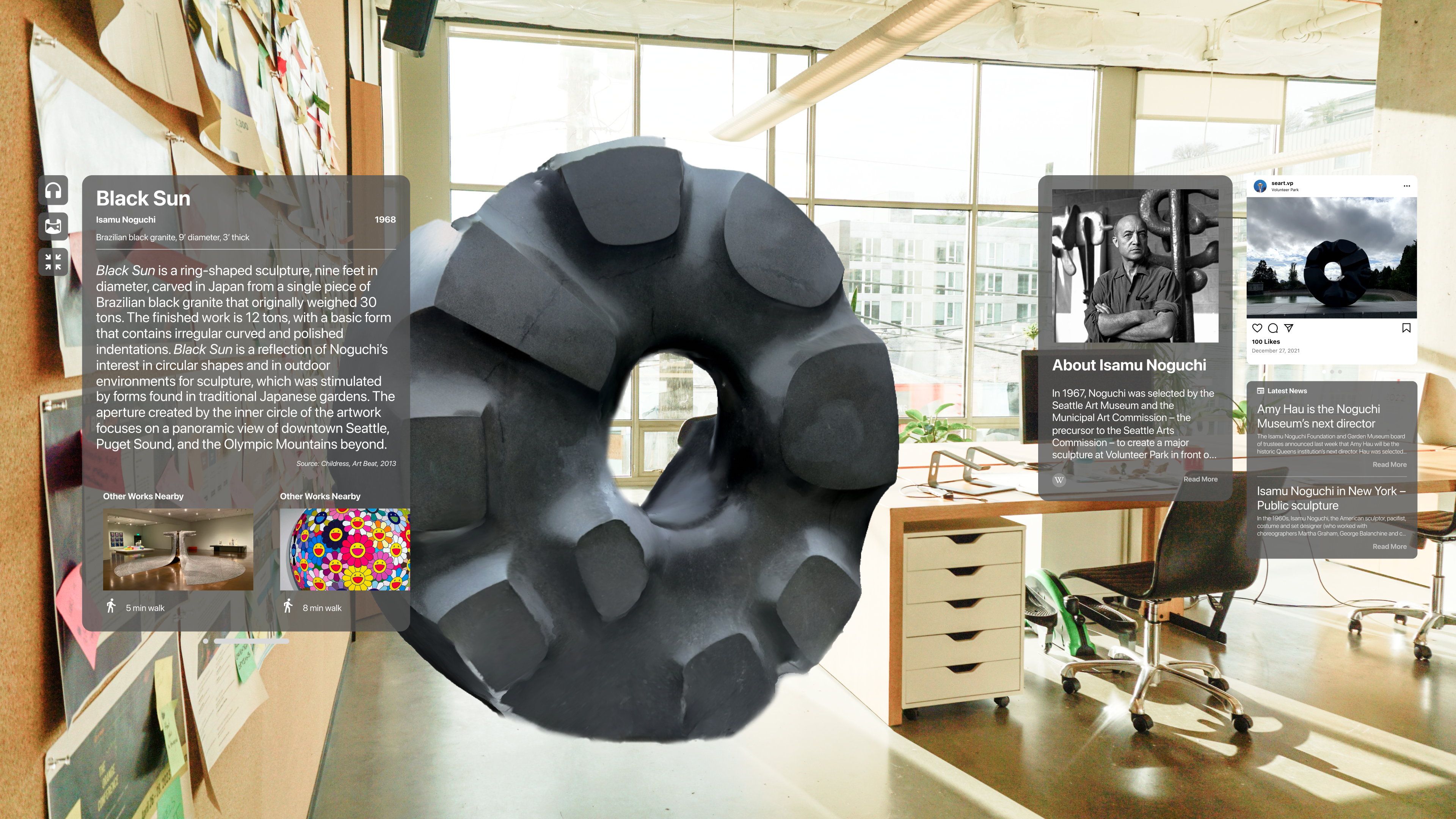 Discovering Local Art using AR