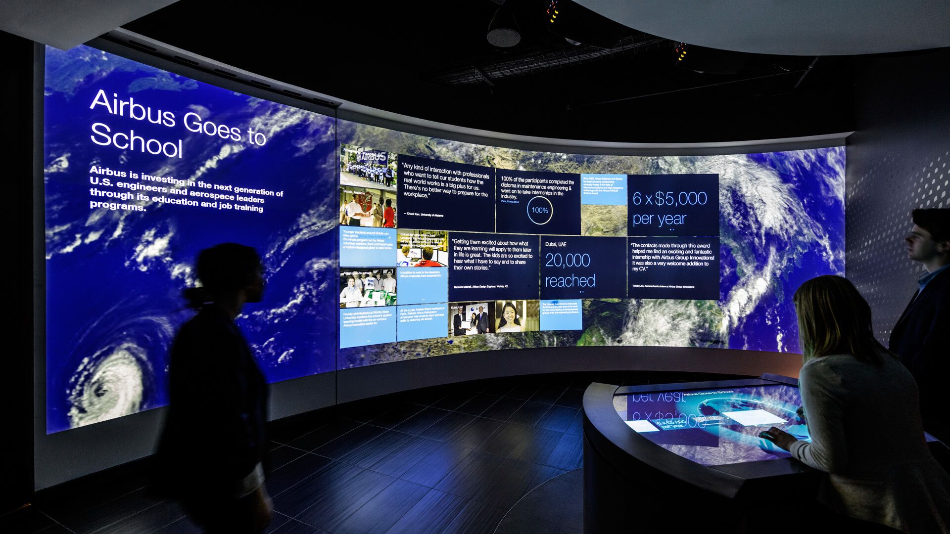 Airbus Experience Center Briefing Room