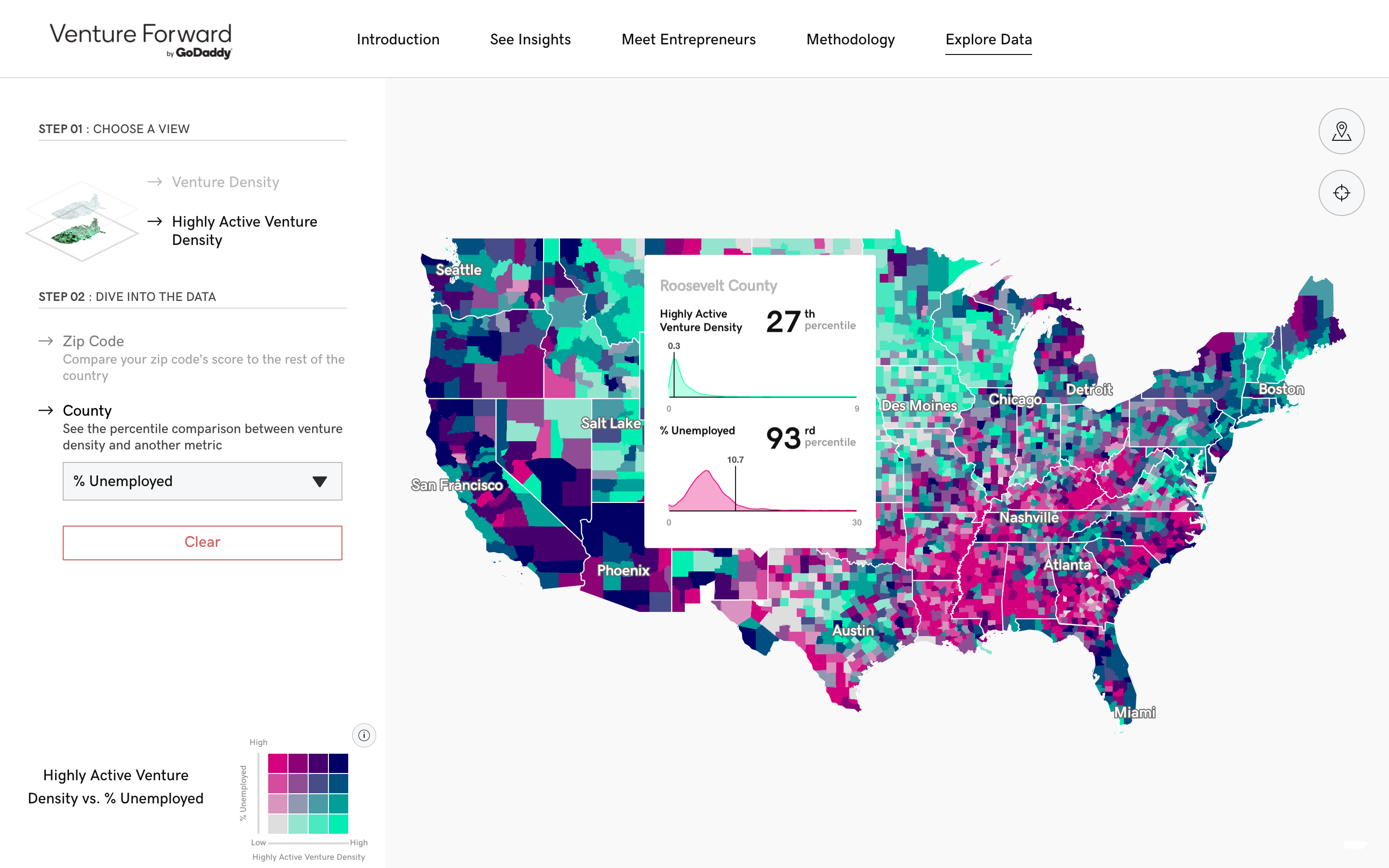 Venture Forward US Map Visualization 1