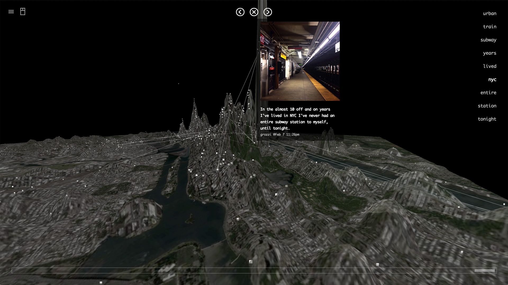 Invisible Cities: Data Visualization 2