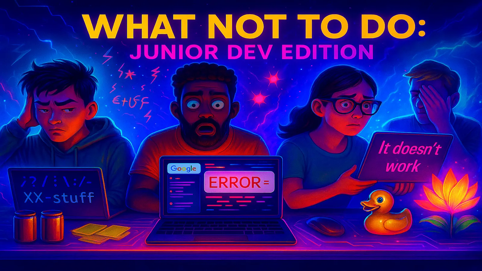 The 3 Biggest Mistakes Junior Developers Make (And How to Dodge Them Like a Pro)