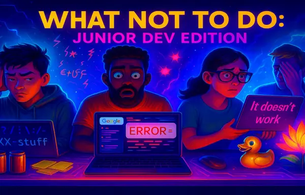 The 3 Biggest Mistakes Junior Developers Make (And How to Dodge Them Like a Pro)