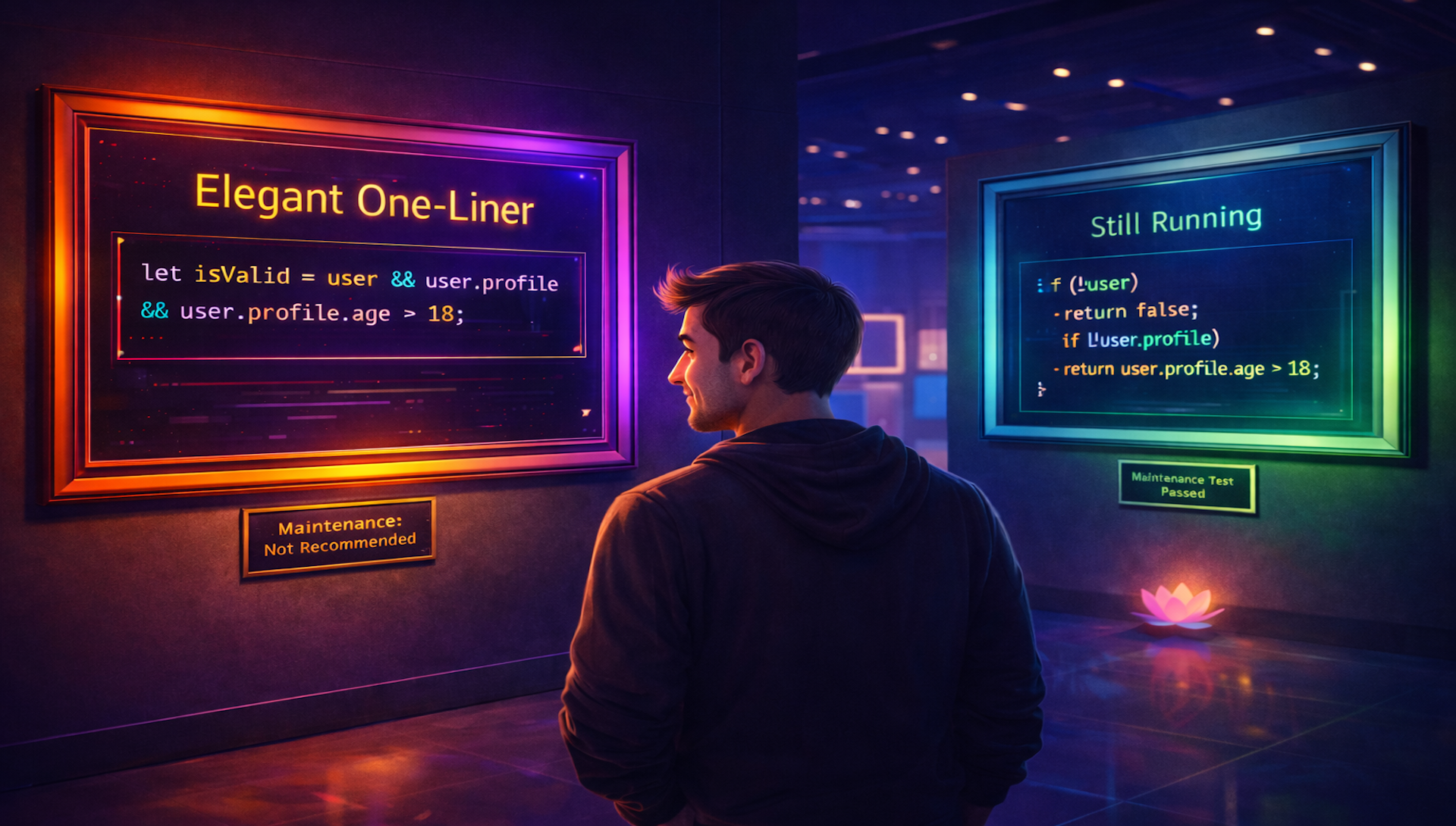Function Over Form: Why Simpler JavaScript Wins