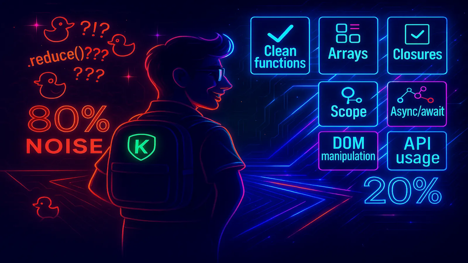 The 80/20 Rule of JavaScript: Focus on What Really Matters