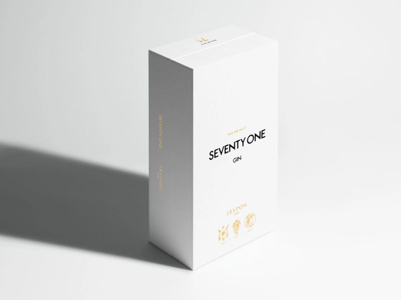 SEVENTY ONE GIN AND TRUDON FEU DE NUIT