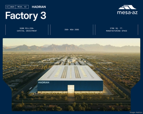 Mesa lures Hadrian's 'factory of the future' with job creation incentives