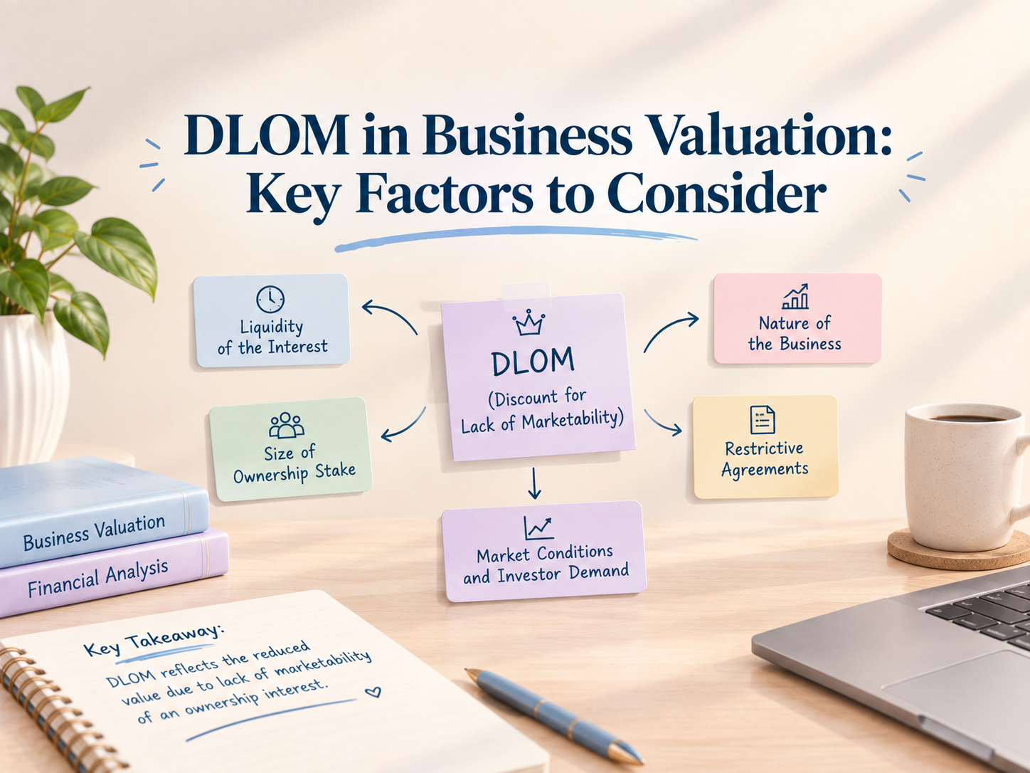 DLOM in Business Valuation: Key Factors to Consider