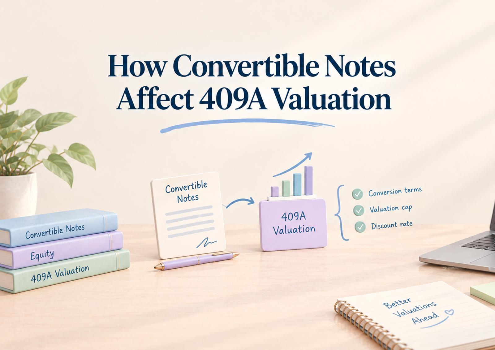 How Convertible Notes Affect 409A Valuation