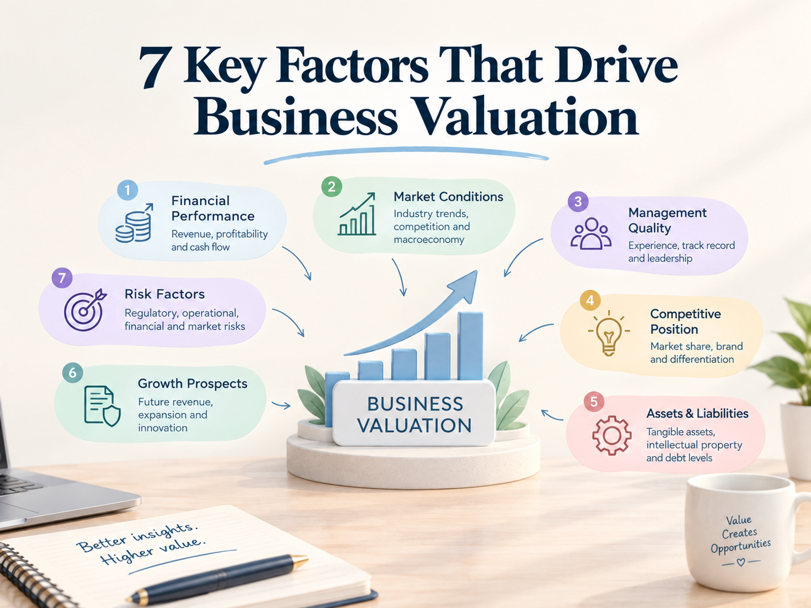 7 Key Factors That Drive Business Valuation
