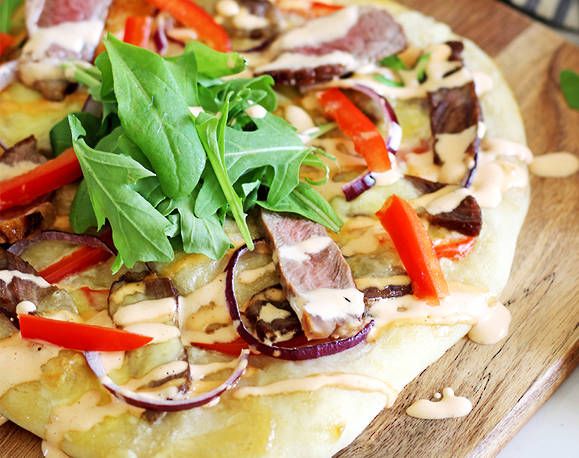Lamb and aioli pizza Recipe | Beef + Lamb New Zealand