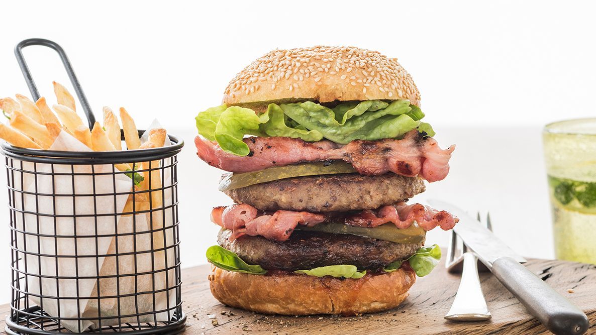Double everything beef burger Recipe | Beef + Lamb New Zealand