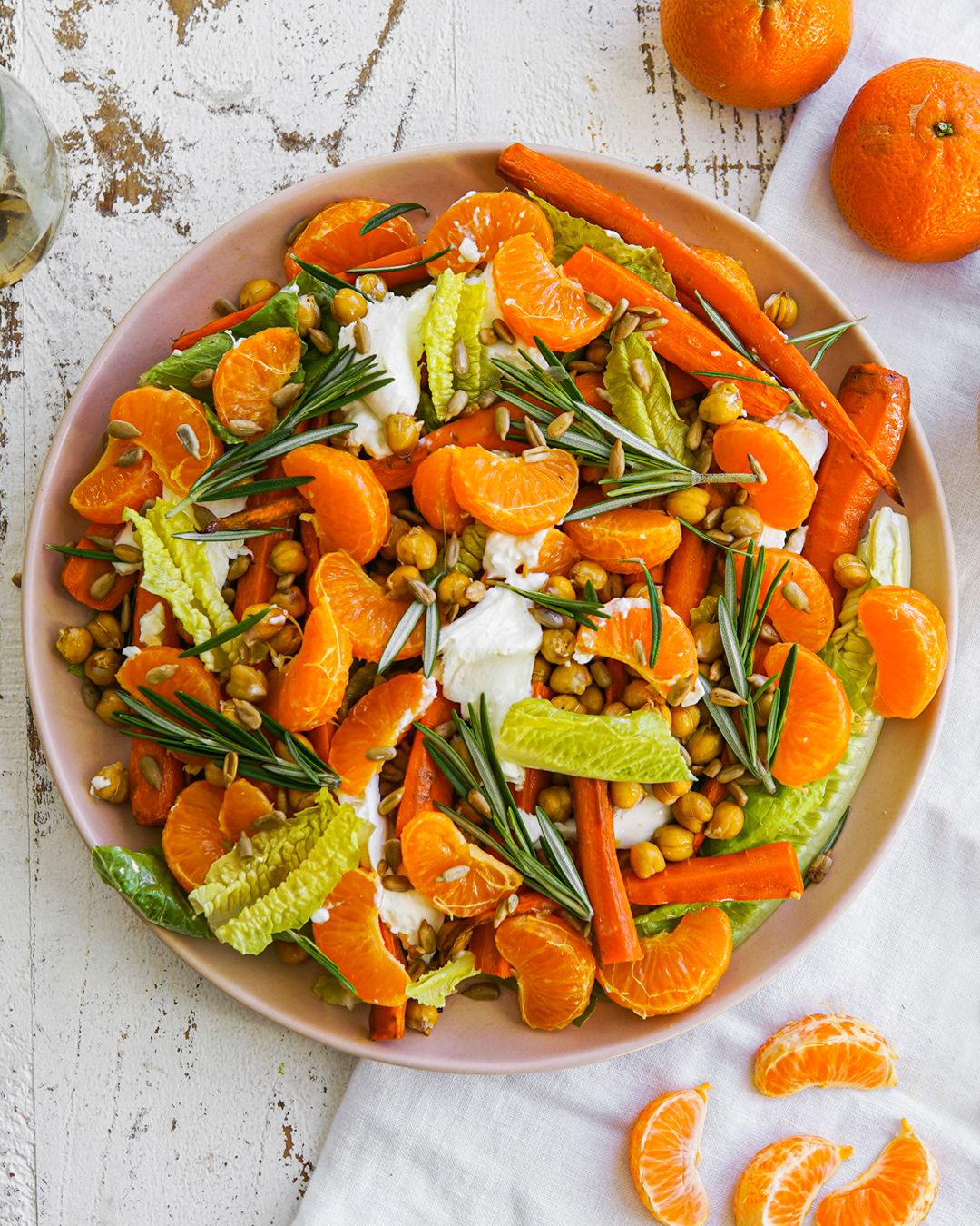 Mandarin, carrot and chickpea salad Recipe | Beef + Lamb New Zealand