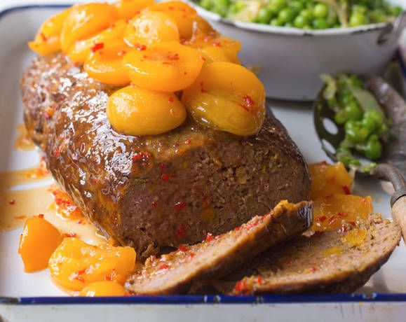 Moroccan meatloaf with chilli apricot glaze Recipe | Beef + Lamb New Zealand
