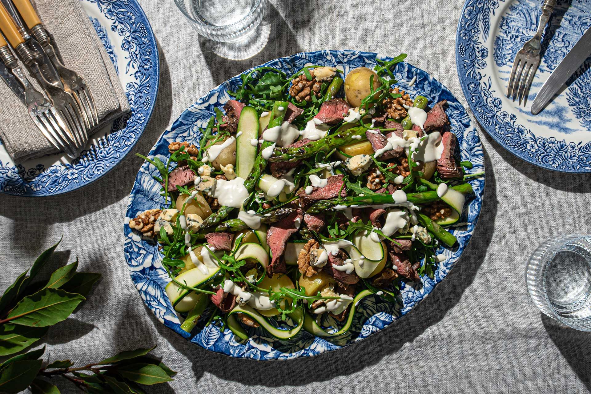 Spring beef rump steak salad Recipe | Beef + Lamb New Zealand