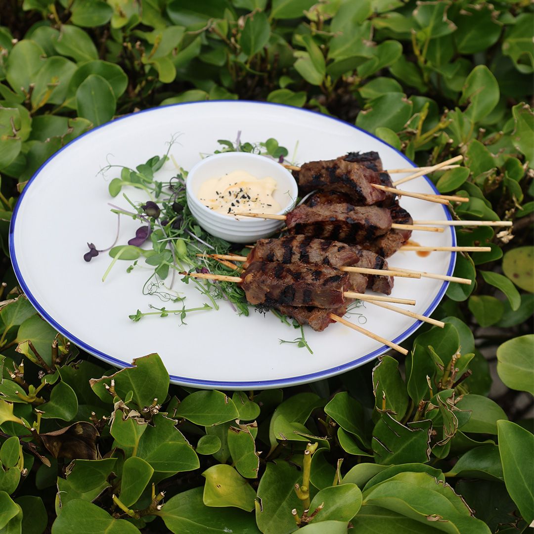 Rump steak skewers with miso marinade Recipe | Beef + Lamb New Zealand