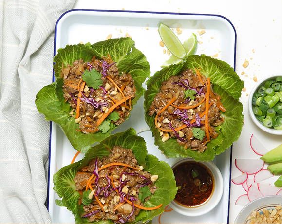 Asian style lettuce cups Recipe | Beef + Lamb New Zealand