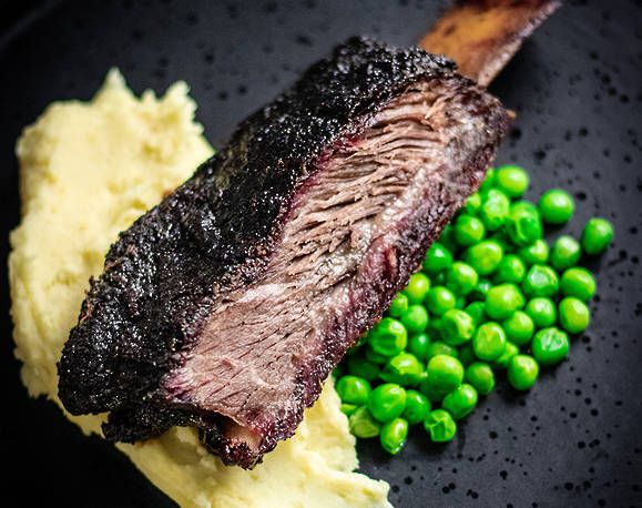 Smoked beef ribs with garlic aioli mash Recipe | Beef + Lamb New Zealand