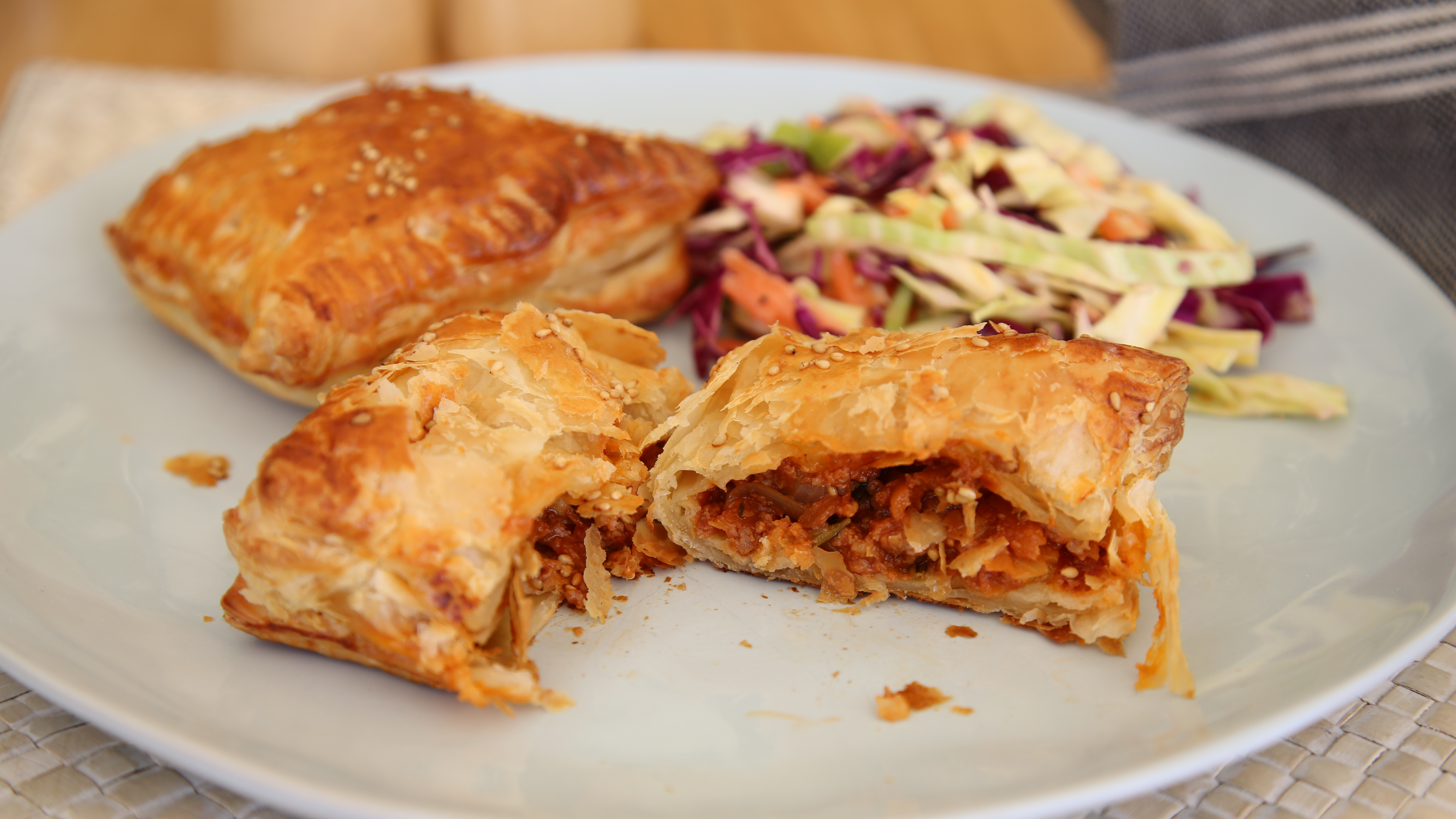 Beef pasties with tasty bolognese sauce Recipe | Beef + Lamb New Zealand