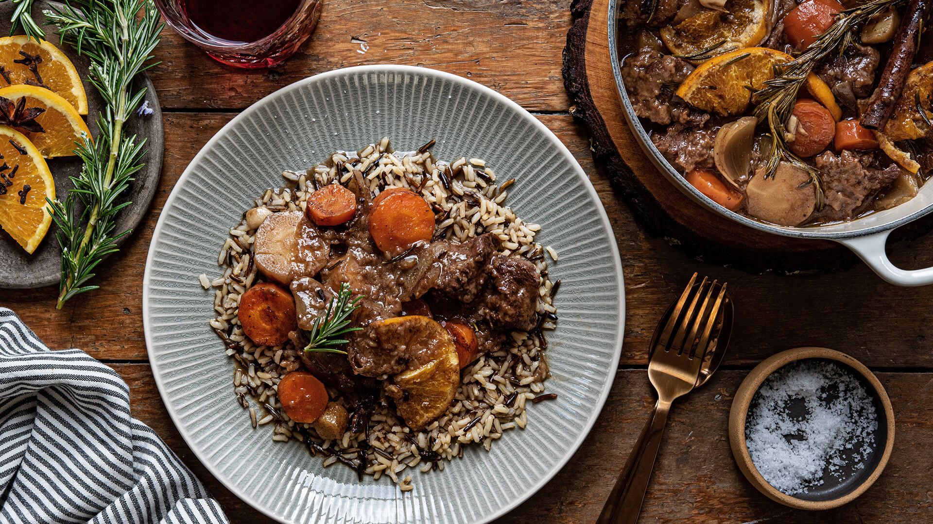 Mulled wine lamb stew Recipe | Beef + Lamb New Zealand