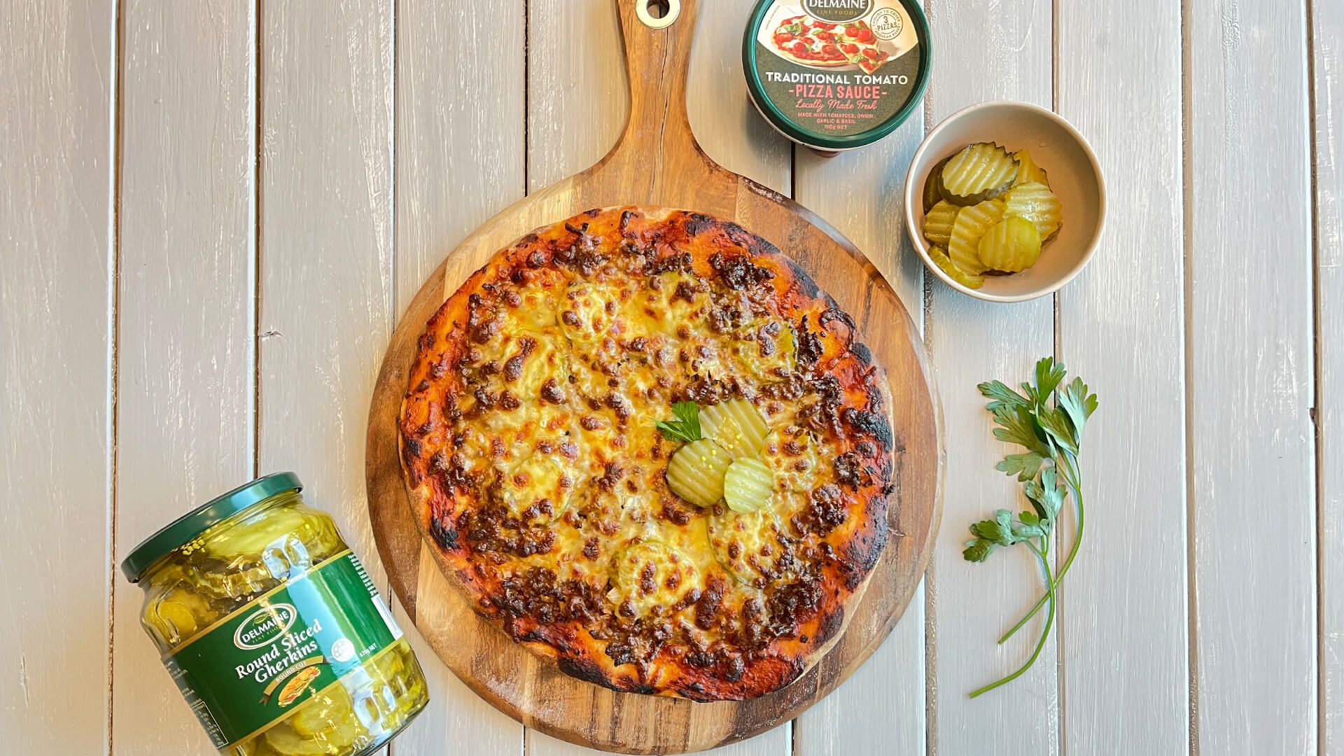 Cheeseburger Pizza Recipe | Beef + Lamb New Zealand