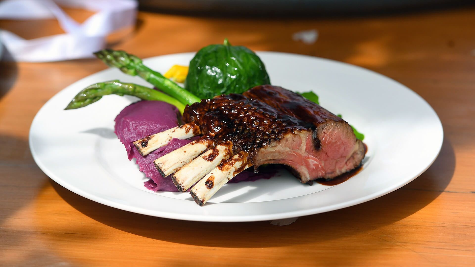 Black garlic glazed lamb rack Recipe | Beef + Lamb New Zealand