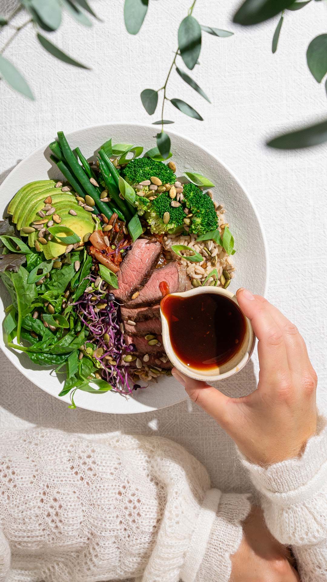 Beef rump steak protein power bowl Recipe | Beef + Lamb New Zealand