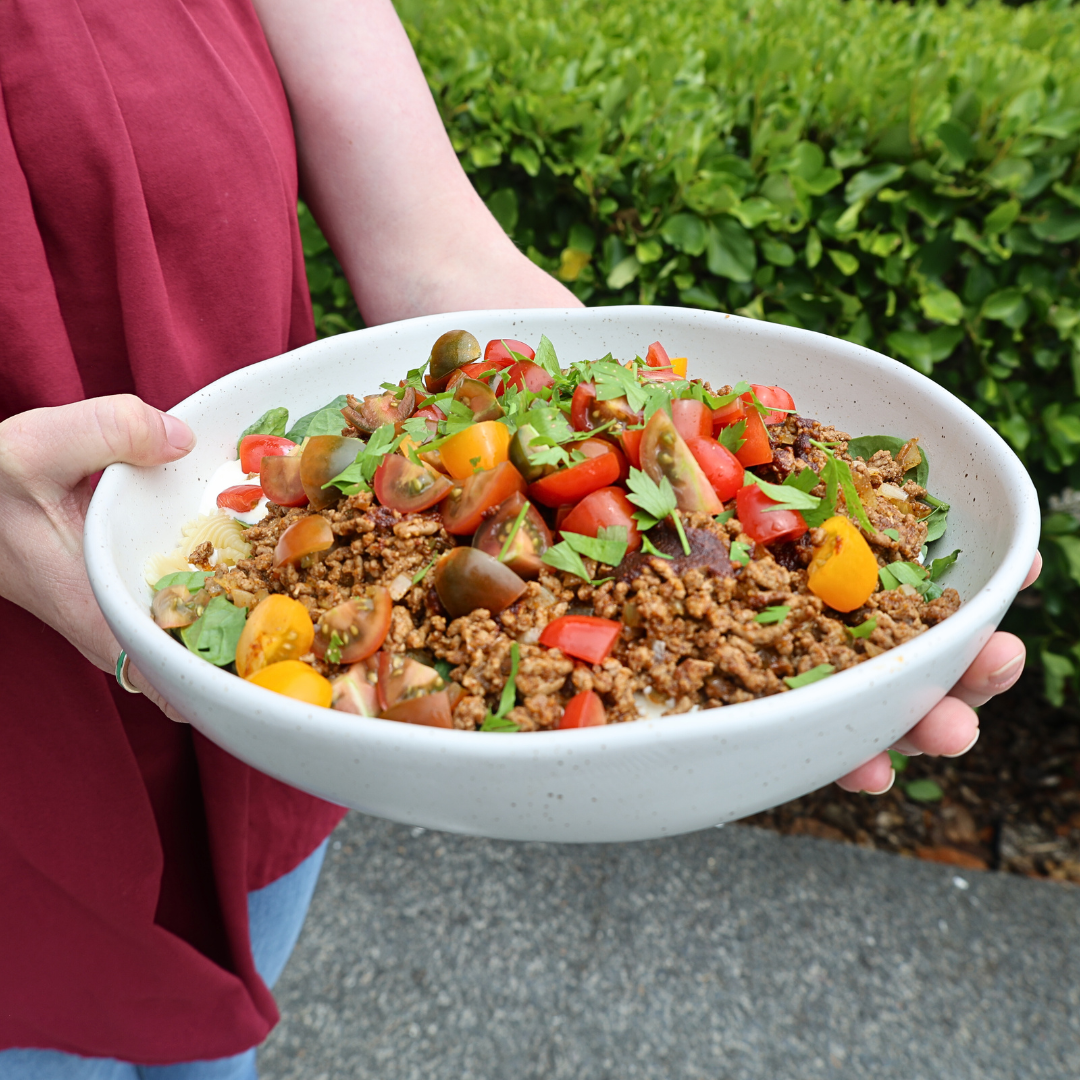 Turkish lamb pasta Recipe | Beef + Lamb New Zealand