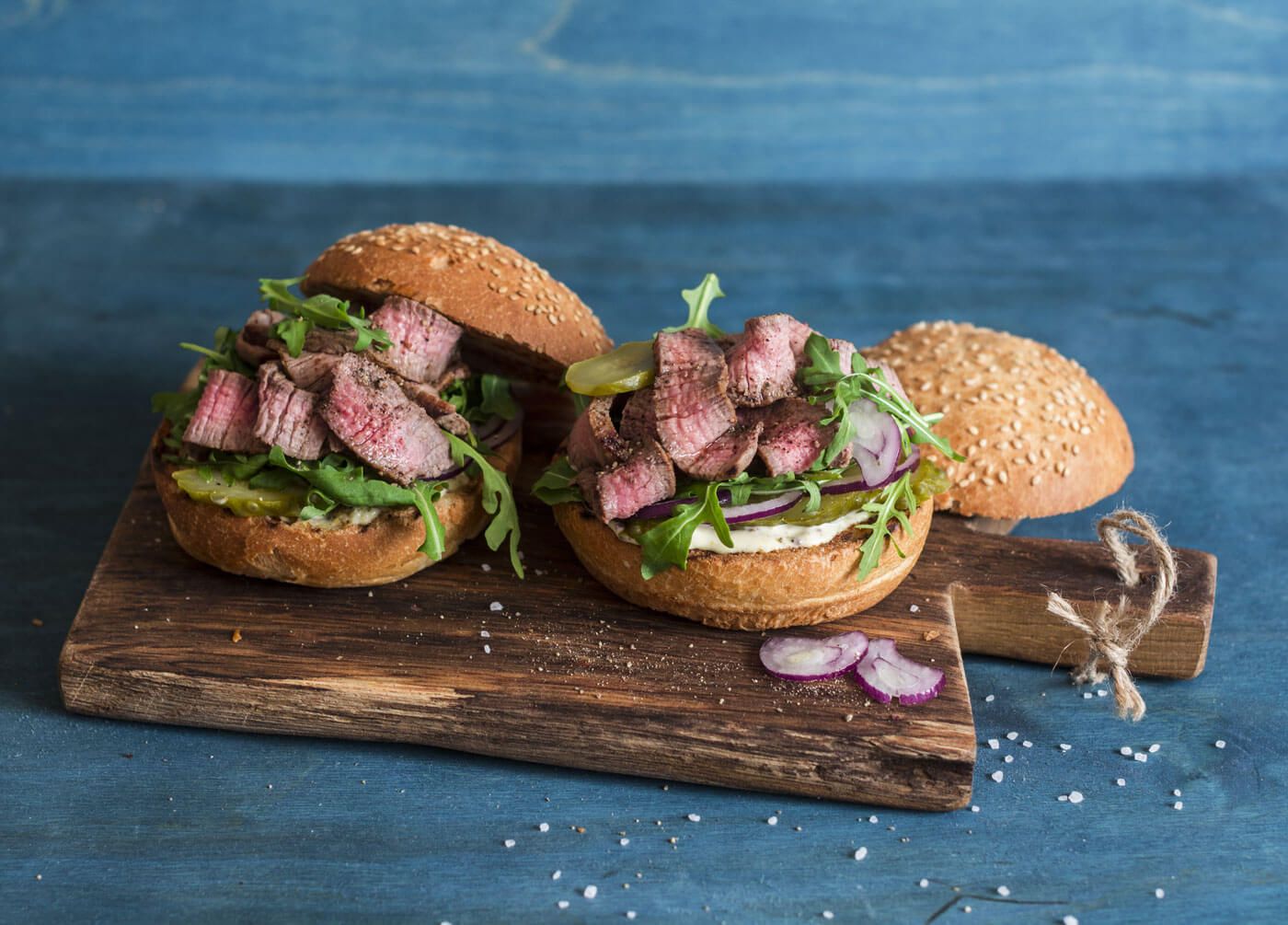 Roast beef and horseradish rolls Recipe | Beef + Lamb New Zealand