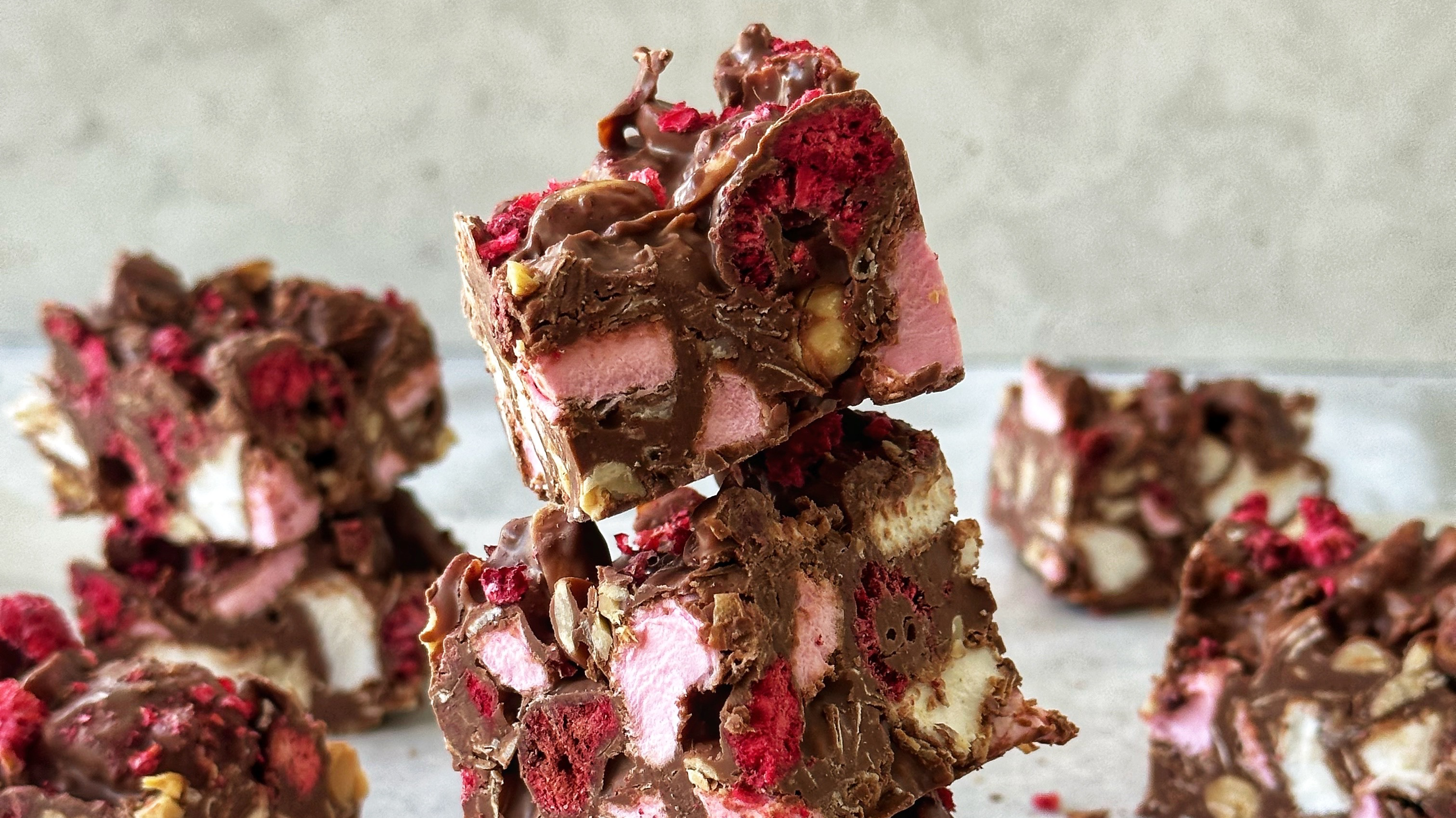 Raspberry Rocky Road Recipe | Beef + Lamb New Zealand