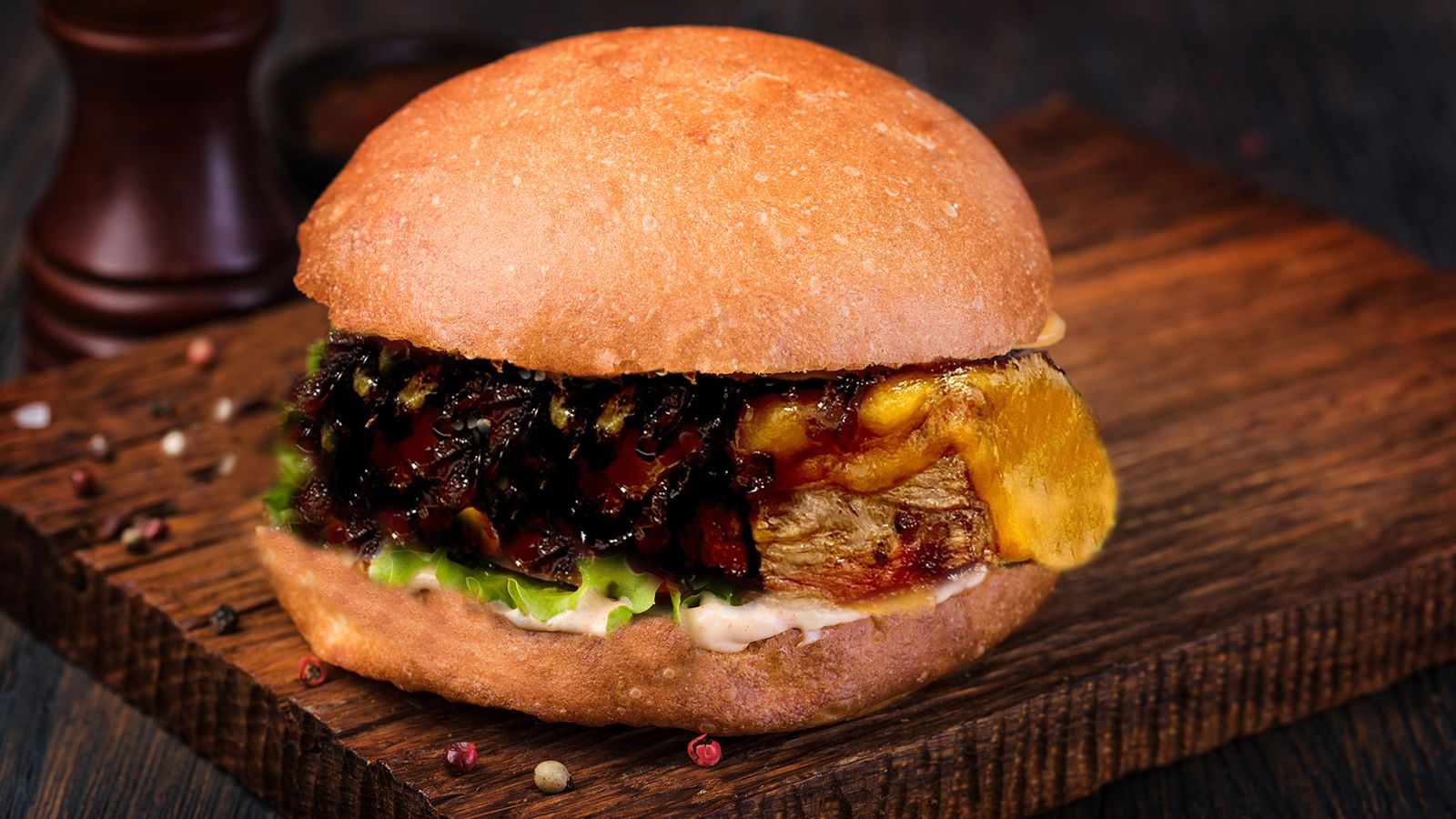 Brisket Burnt End Burger Recipe Beef + Lamb New Zealand