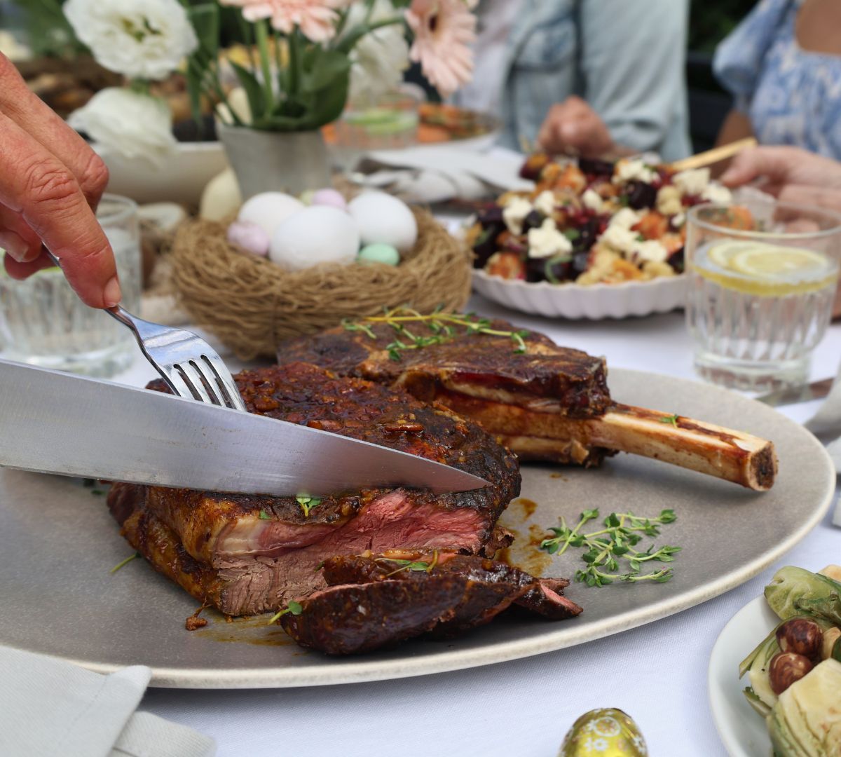 Tomahawk steak with tamarind glaze Recipe | Beef + Lamb New Zealand
