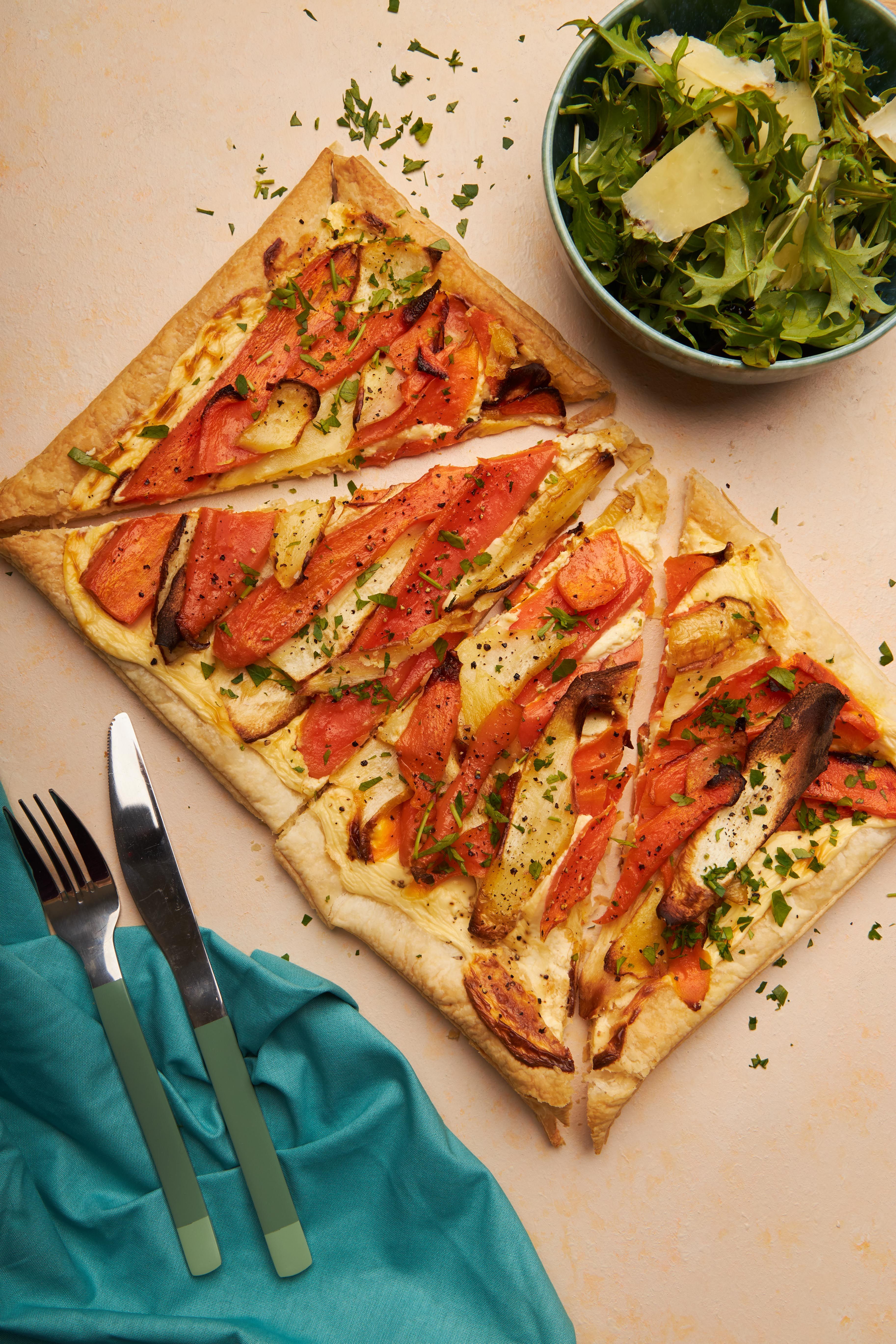 Roasted Carrot and Parsnip Tart Recipe | Beef + Lamb New Zealand