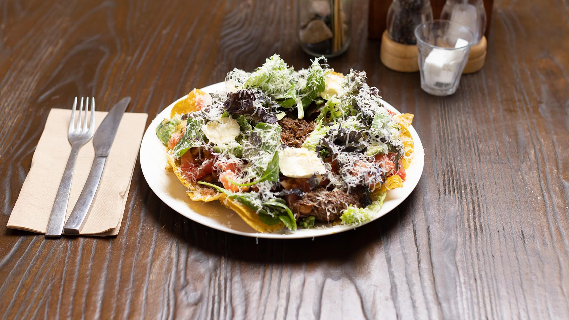 Slow Cooked Beef Cheek Nachos with Avocado Salsa Recipe Beef + Lamb