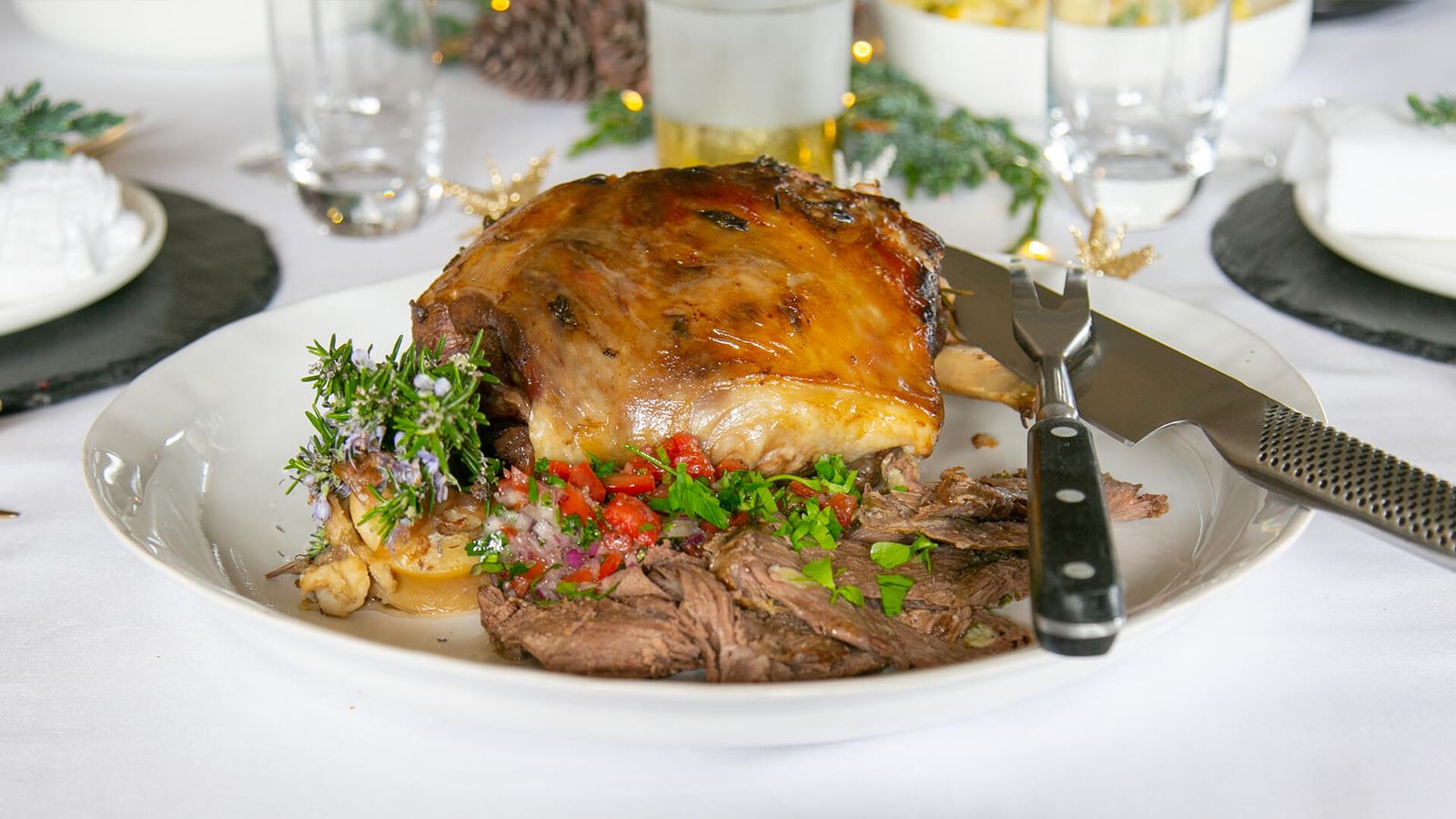 Garlic and Rosemary Roast Lamb Recipe Beef + Lamb New Zealand