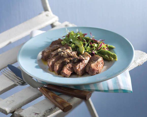 Barbecued steak with black olive tapenade butter Recipe | Beef + Lamb New Zealand