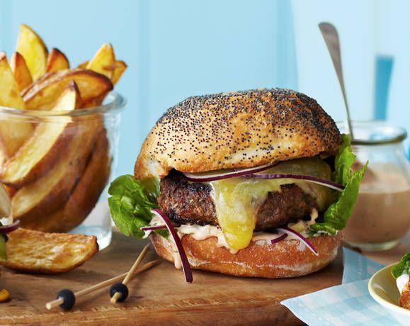 Cheeseburgers with secret sauce Recipe | Beef + Lamb New Zealand