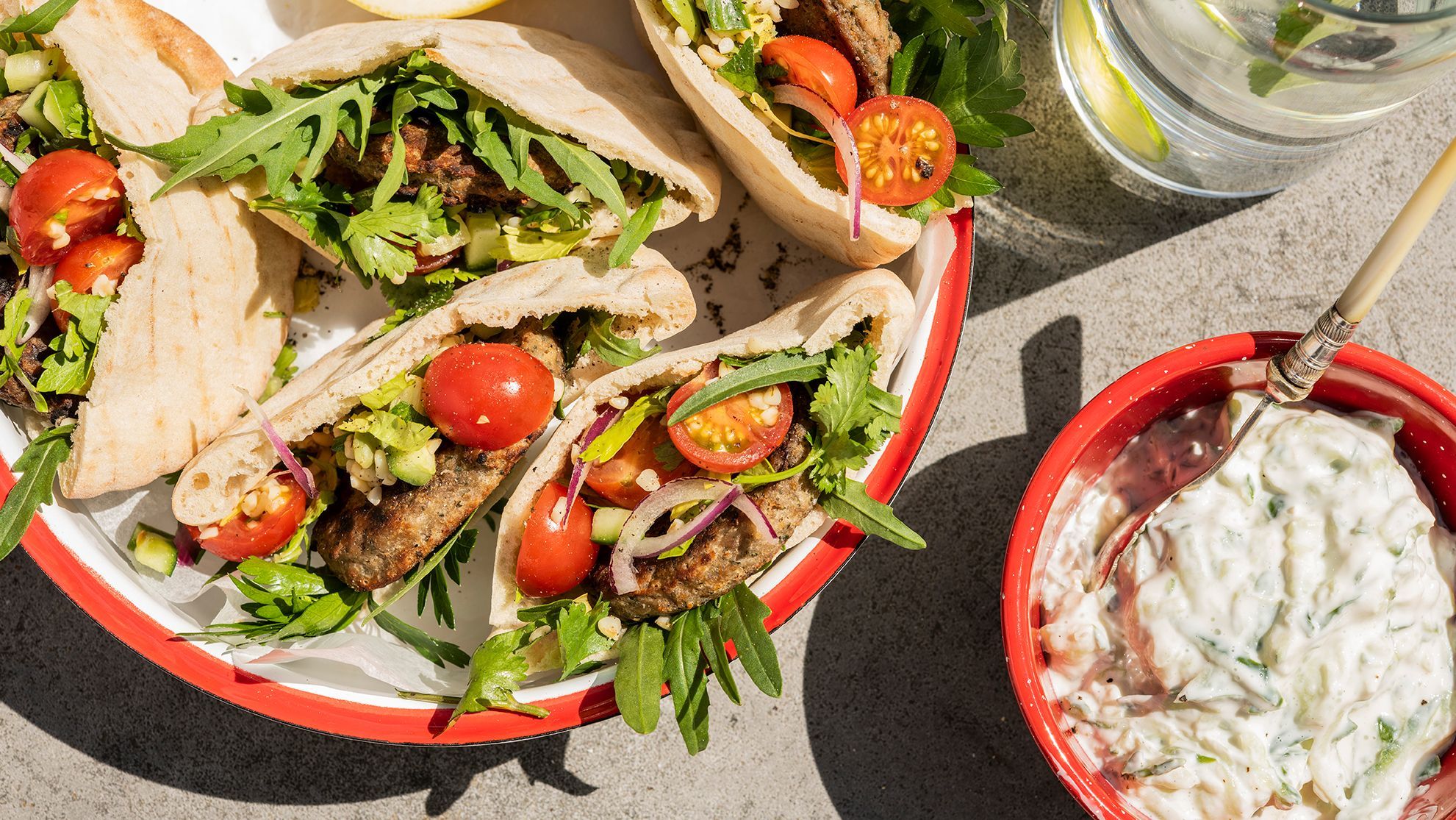 Lite pita pockets Recipe | Beef + Lamb New Zealand