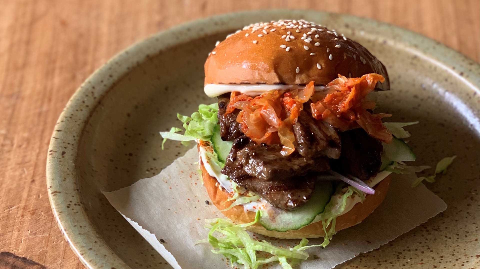 Korean style burger Recipe | Beef + Lamb New Zealand