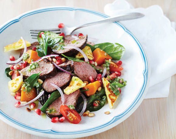 Balsamic glazed lamb salad Recipe | Beef + Lamb New Zealand