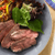 Lamb Rump Steaks with Red Lentil Salad