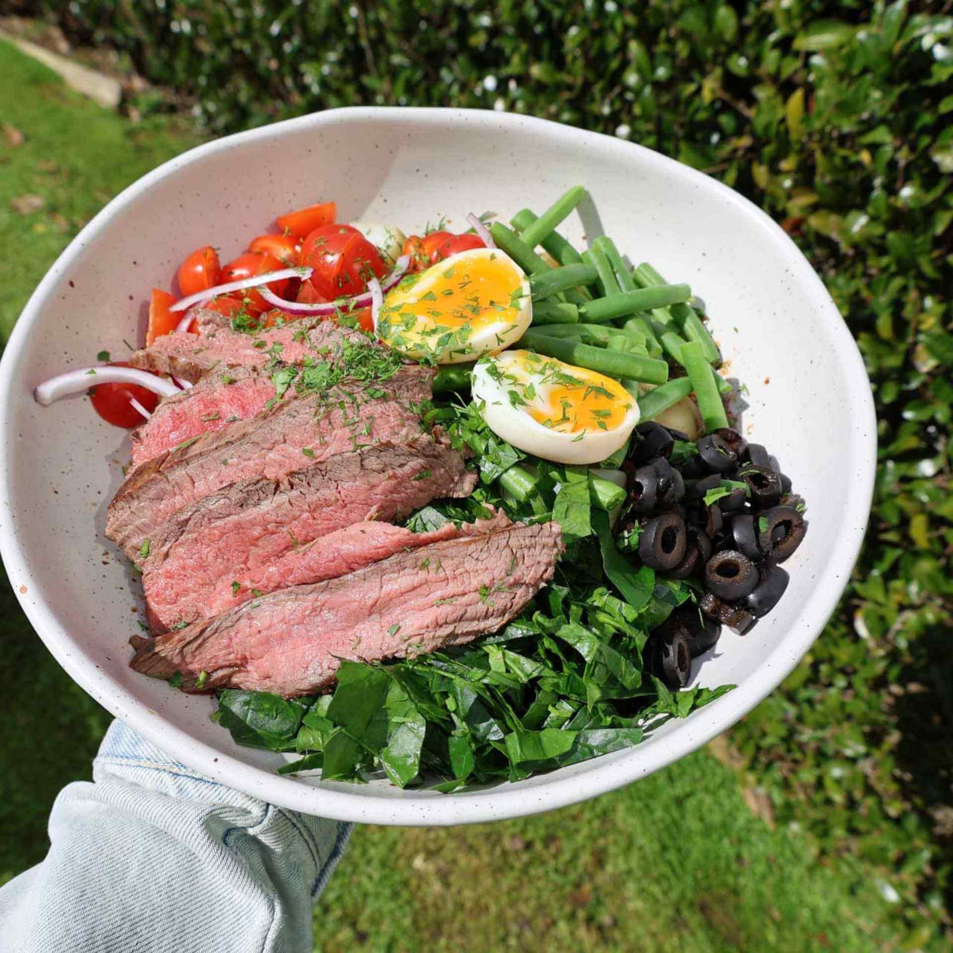 Niçoise-ish steak salad Recipe | Beef + Lamb New Zealand