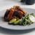 Sticky Glazed Spiced Lamb Ribs with a Cucumber and Pear Salad