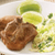 Honeyed lamb loin chops with crispy noodle salad