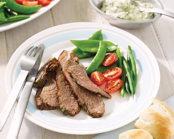 Barbecued Butterflied Lamb Leg With Herb Mayonnaise Recipe | Beef ...