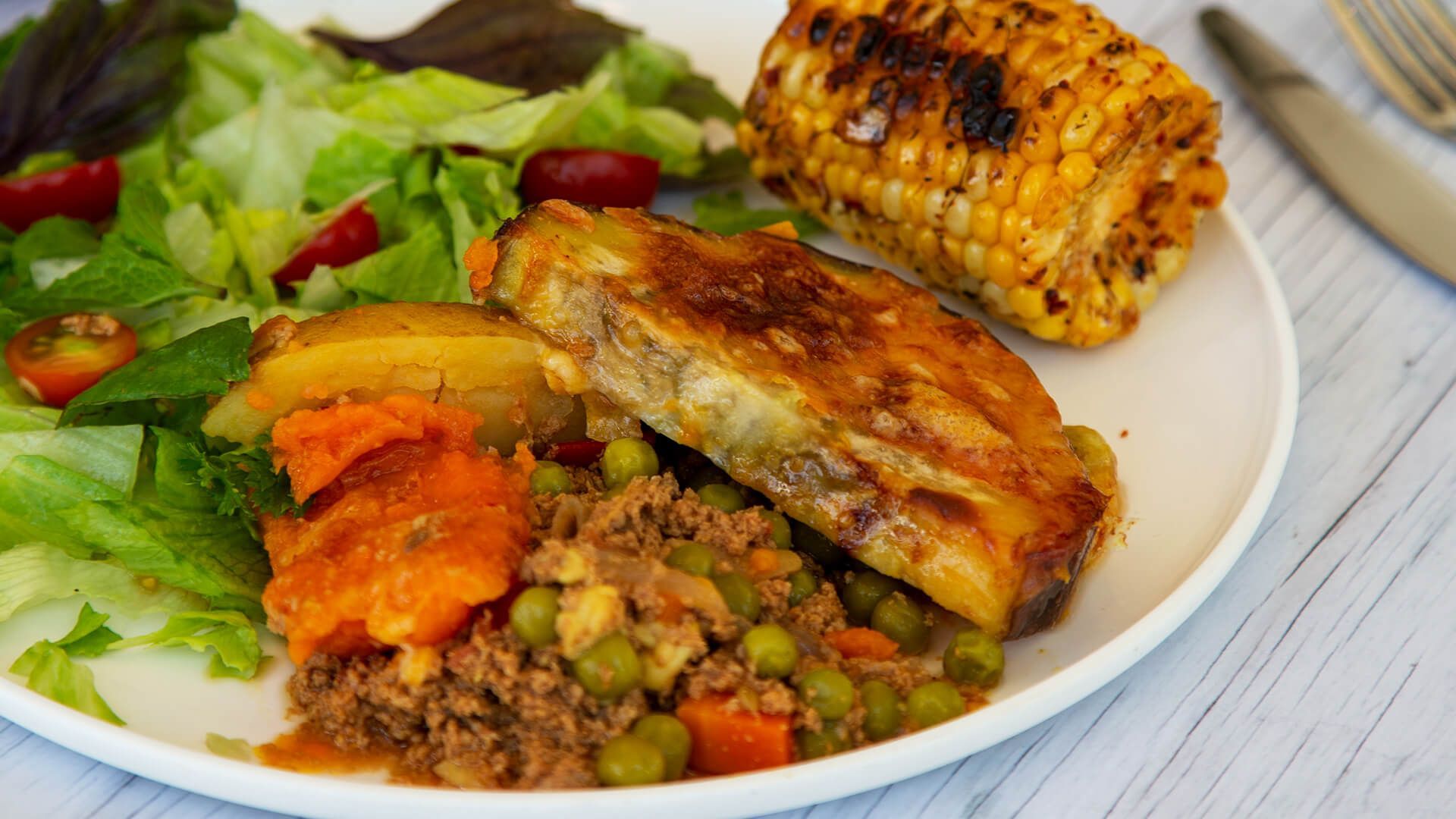 Meat pie with a cheesy kumara topping Recipe | Beef + Lamb New Zealand