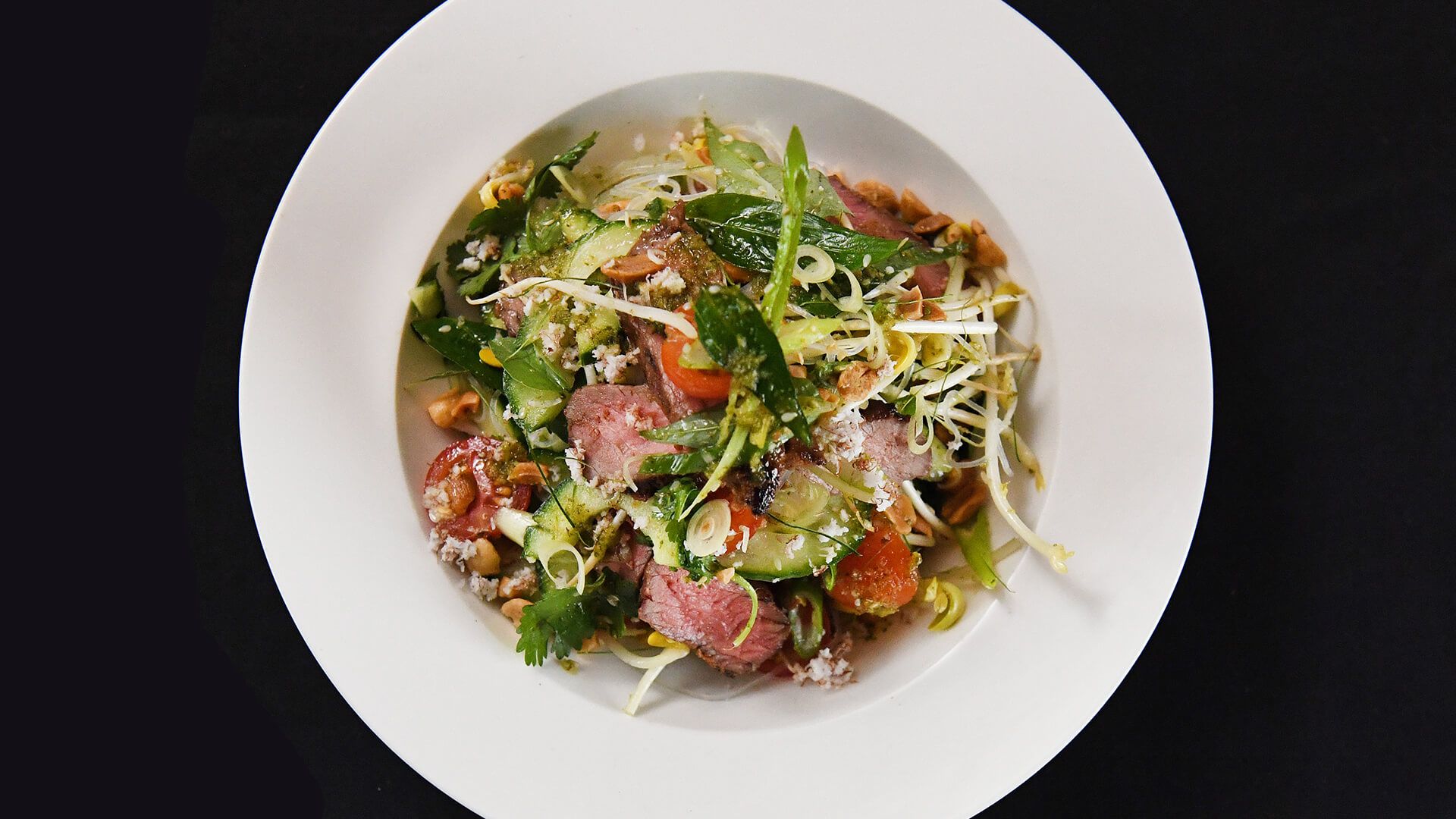 Thai Beef Salad with Coconut Green Nam Jim Recipe Beef + Lamb New Zealand