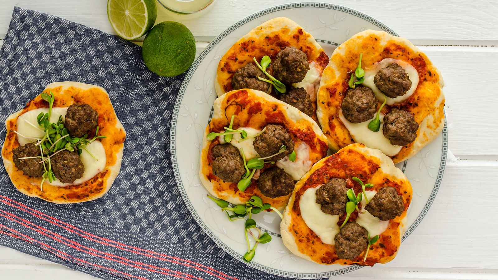 Meatball Pizza Recipe | Beef + Lamb New Zealand