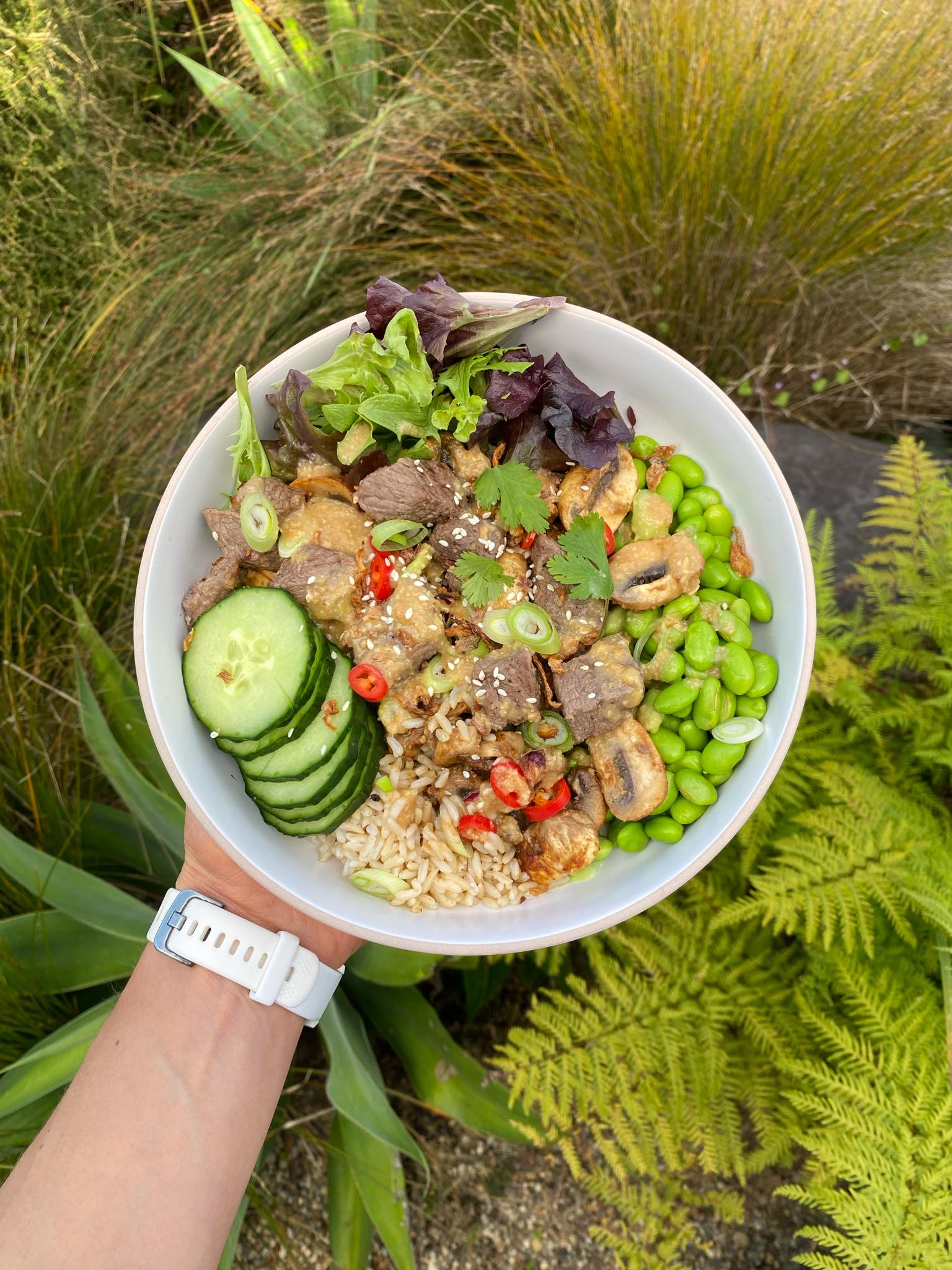 Beef and miso mushroom bowl Recipe | Beef + Lamb New Zealand
