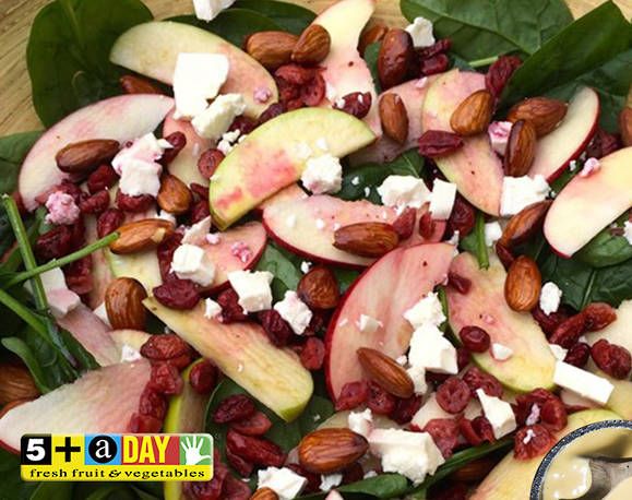 Apple, Cranberry & Spinach Salad Recipe | Beef + Lamb New Zealand